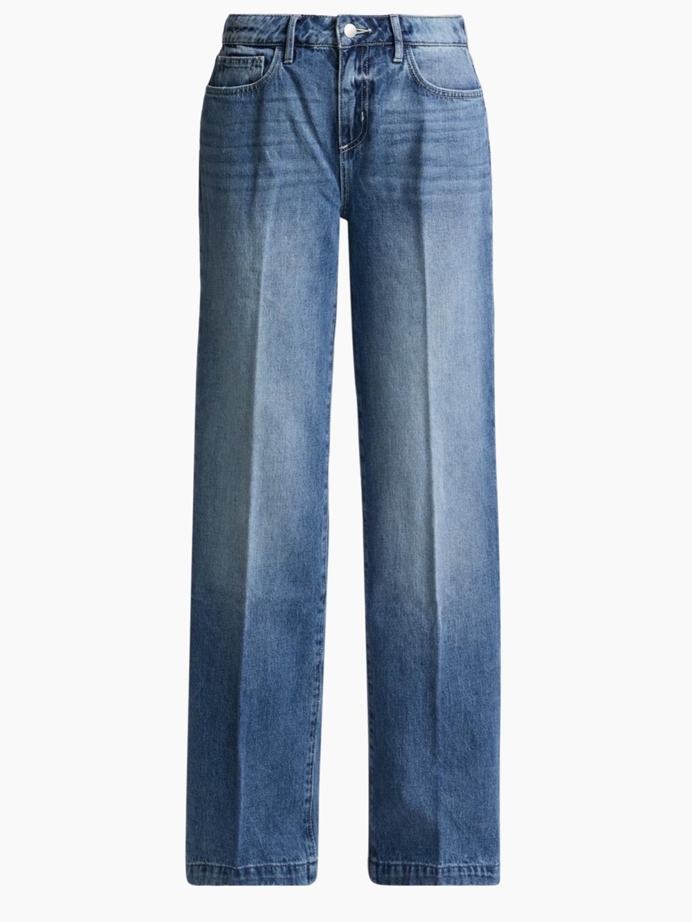 L’AGENCE CLAYTON HUGH RISE WIDE LEG JEANS 26